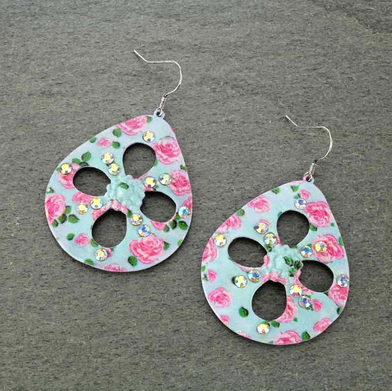 Fashion Tear Drop Fish Hook Earrings