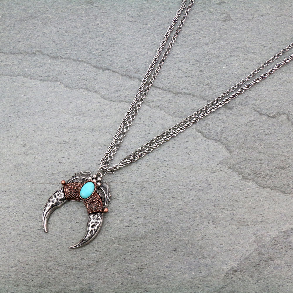 Western Style Turquoise Necklace