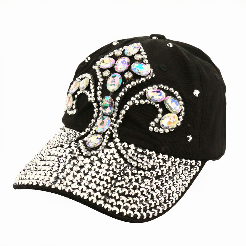 Fleur De Lis AB Stone Cap