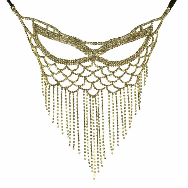Fashion Women's Rhinestone Mask
