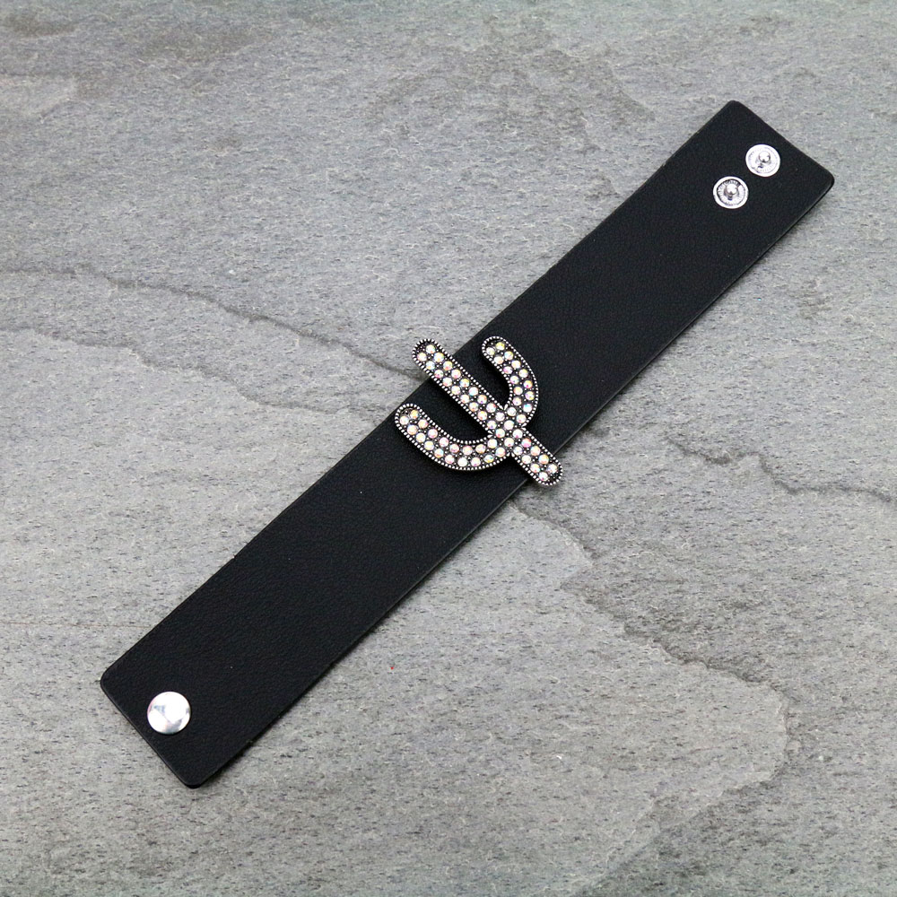 Cactus Leather Bracelet - Image 2