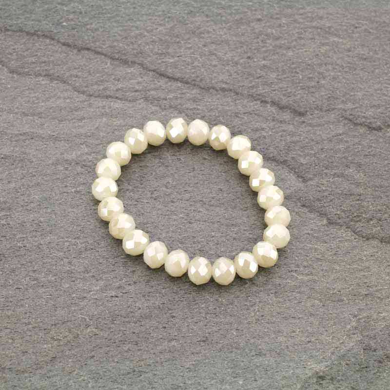 Agate Stone Set of 3 Stretch Bracelet - Image 3