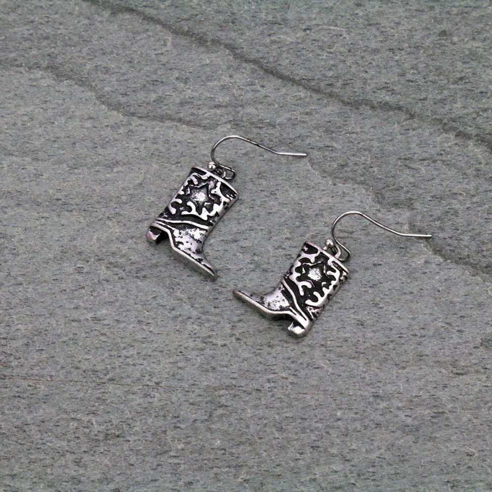 Western Boots Earrings