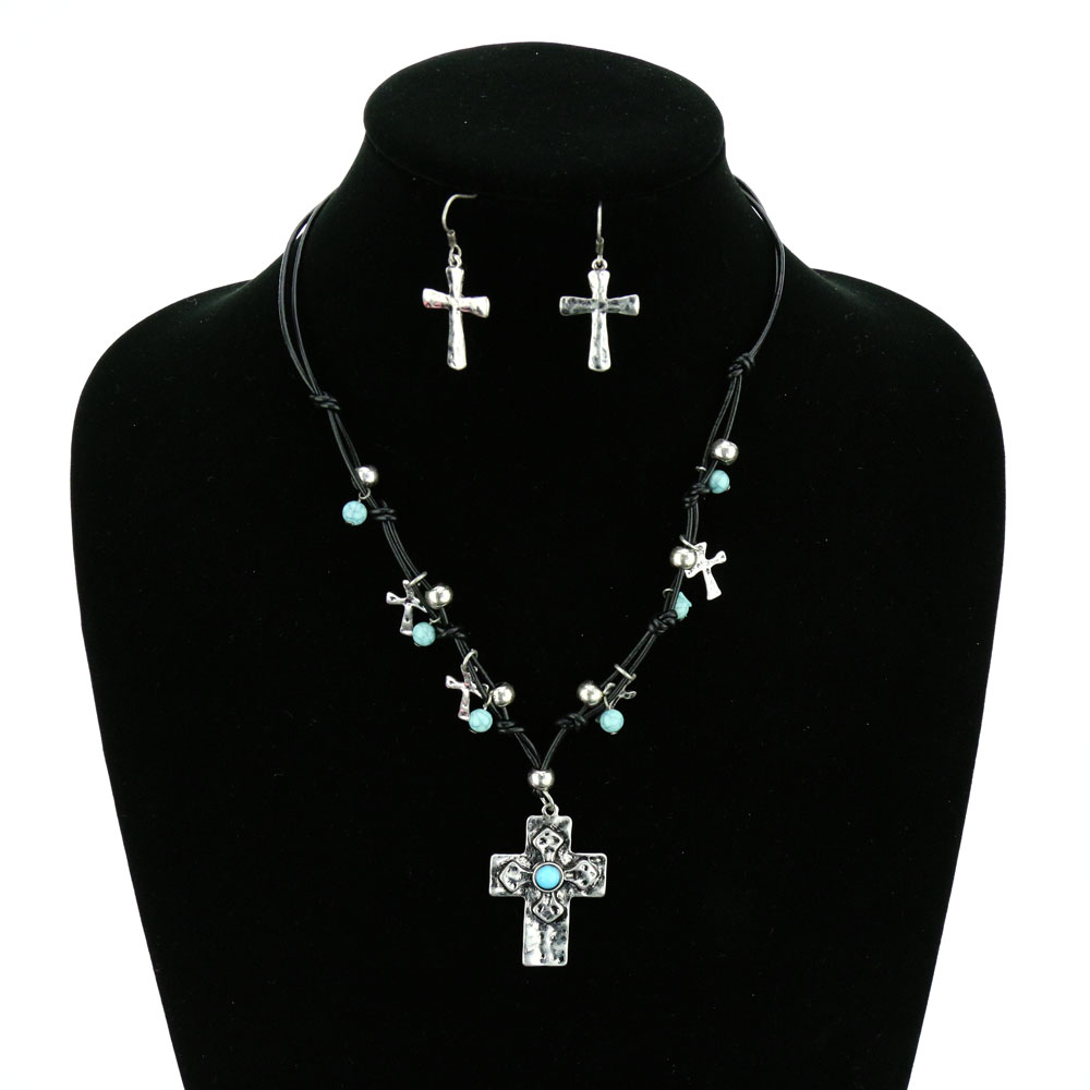 Cross Necklace Set - Image 2