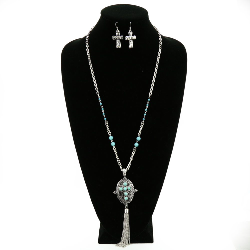 Cross Necklace Set - Image 2