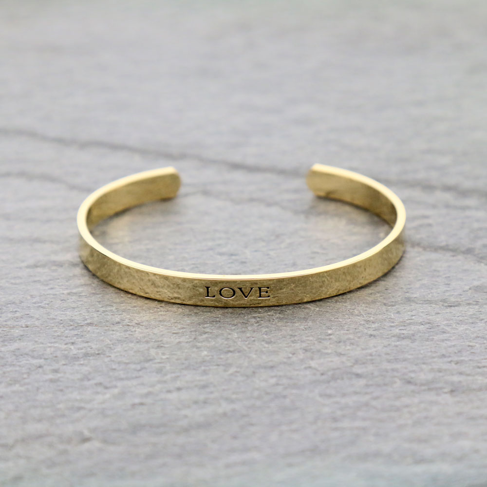 "LOVE" Cuff Bracelet