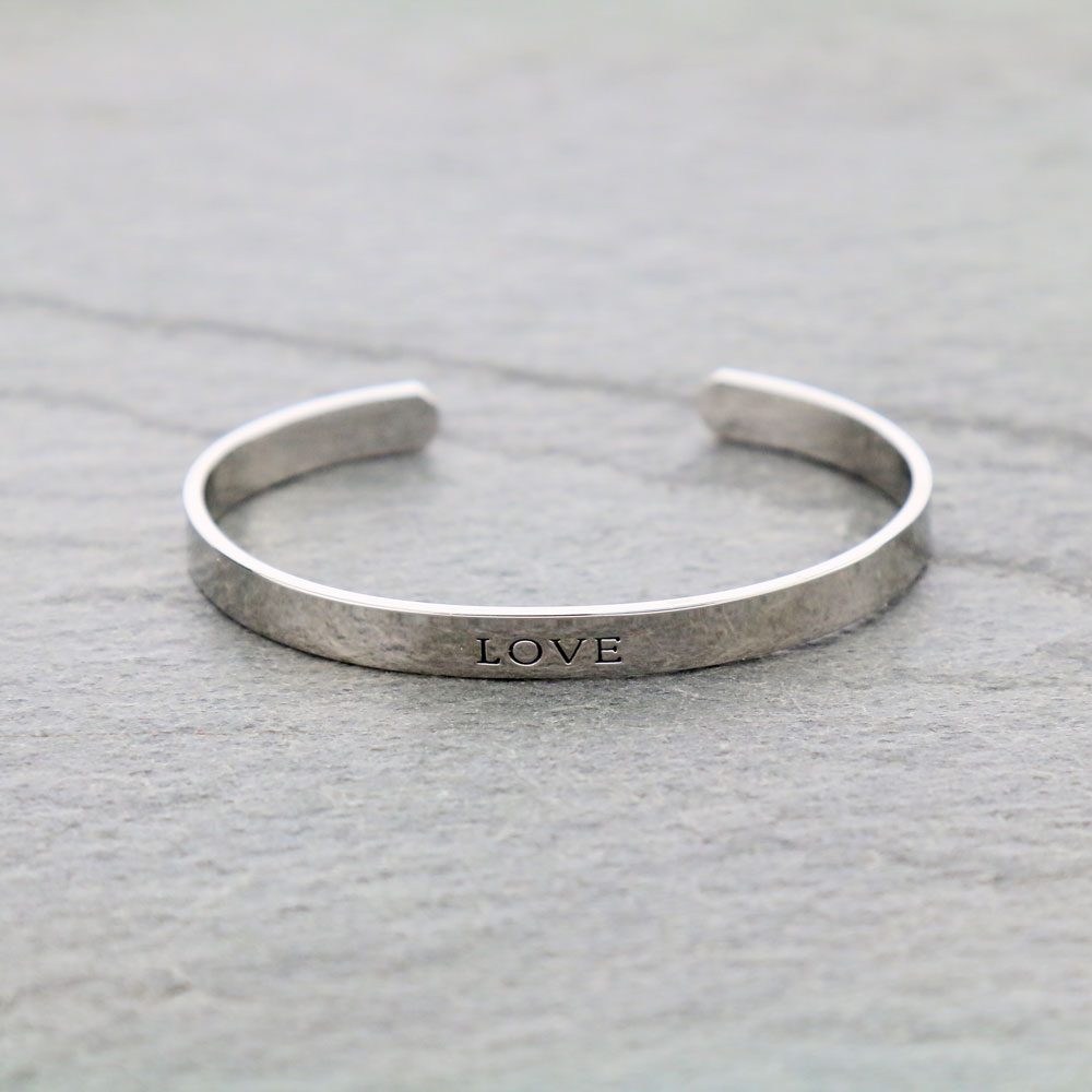 "LOVE" Cuff Bracelet