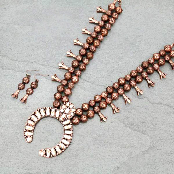 Squash Blossom Necklace Set