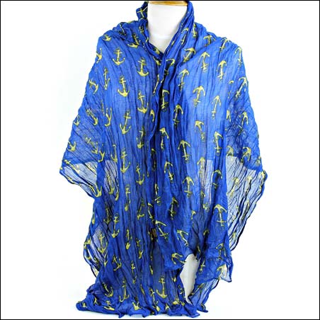 Fashion "Anchor" Scarf