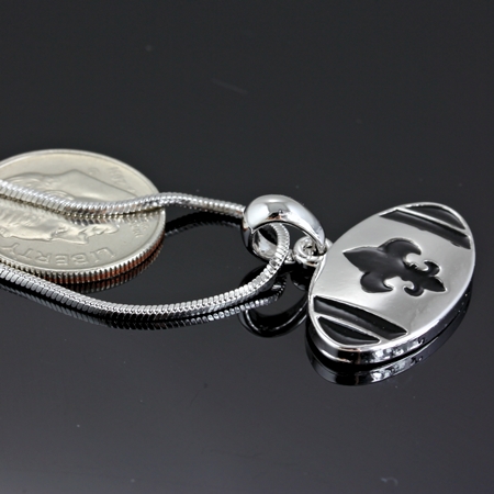 Fleur De Lis Pendant Necklace