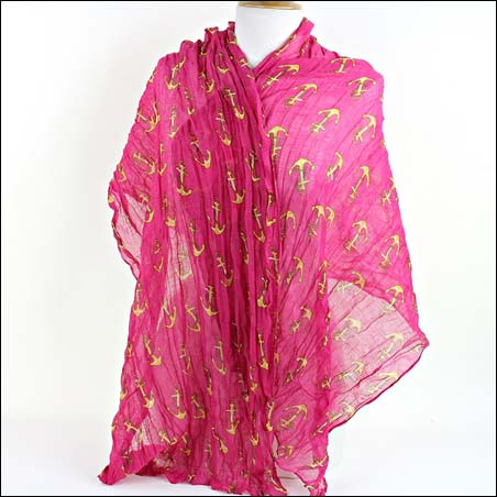 Fashion "Anchor" Scarf