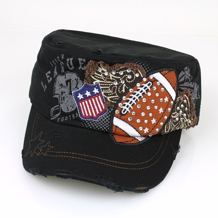 Sports "Football w/Wings" Cap