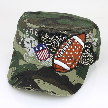 Sports "Football w/Wings" Cap