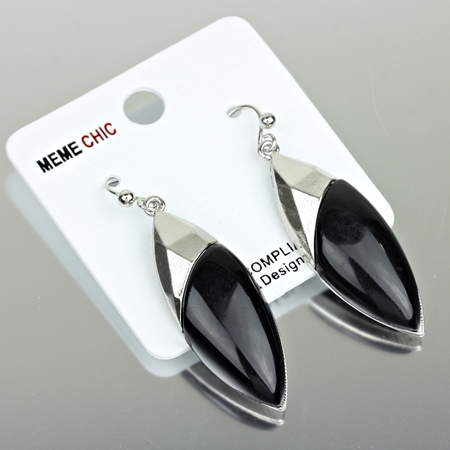 Fashion Crystal Dangle Fish Hook Earrings