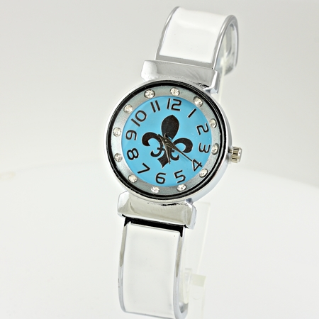 New Fleur De Lis Cuff Watch
