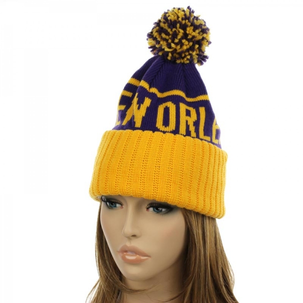 Fashion New Orieans Knit Beanie