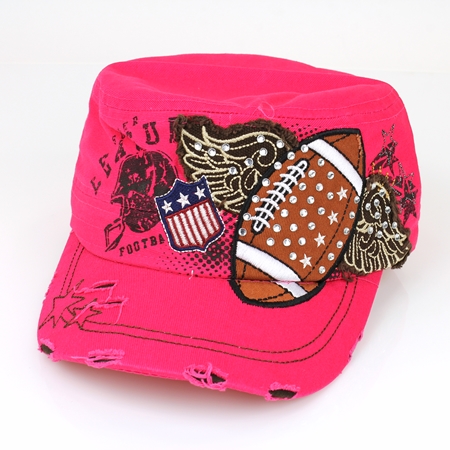 Sports "Football w/Wings" Cap