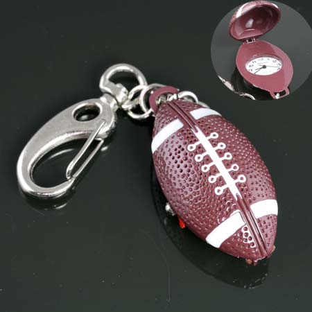 Sport Foot Ball Key Chain and Watch