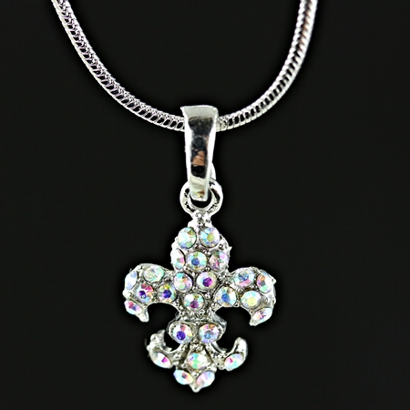 Fleur De Lis Pendant Necklace
