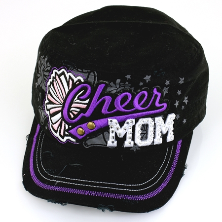 Sports "CHEER MOM" Cap