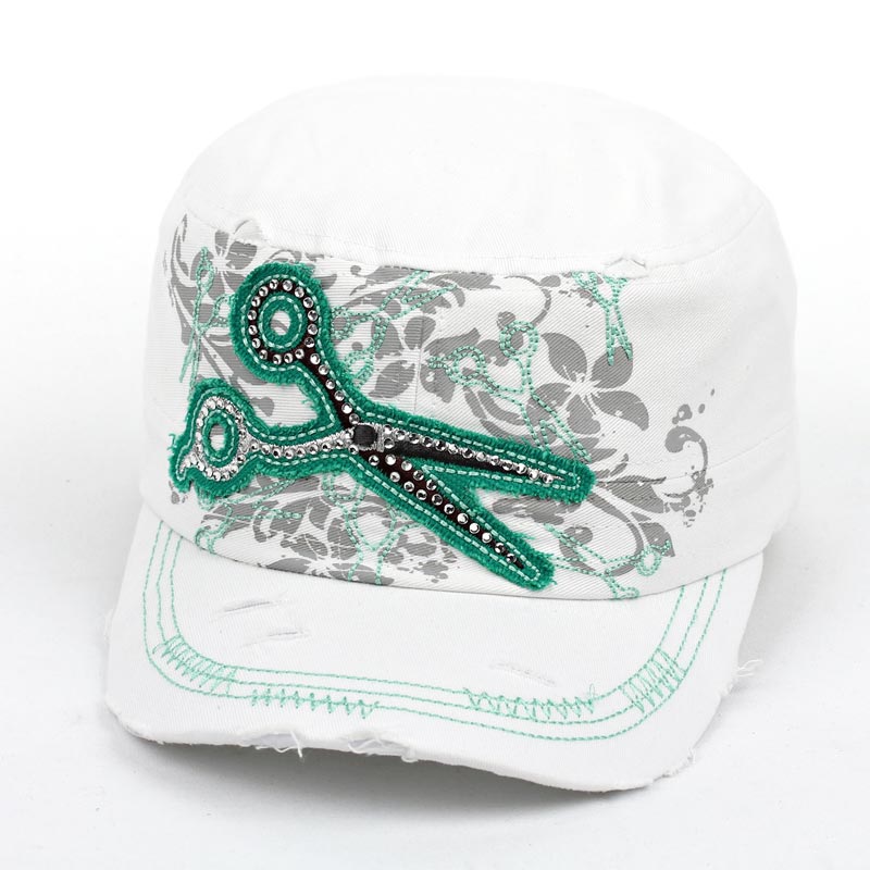 Fashion Scissor Cadet Style Cap