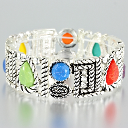 Fashion Crystal Stretch Bracelet