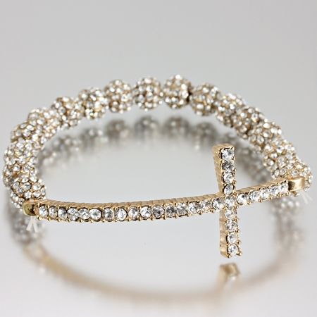 Cross Stretch Bracelet