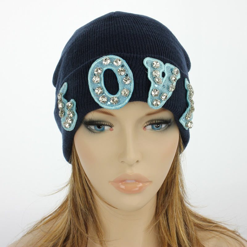 Fashion "LOVE" Knit Beanie
