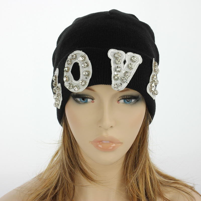 Fashion "LOVE" Knit Beanie