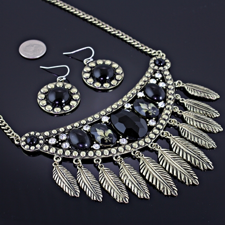 Fleur De Lis Necklace Set