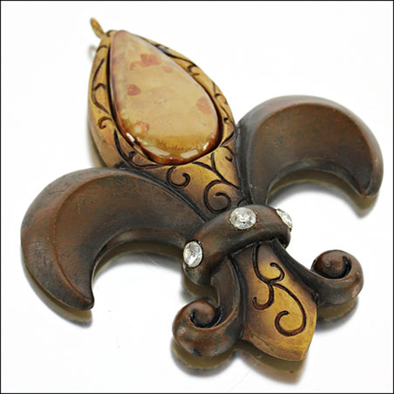 Home Decor Fluer De Lis Ornament