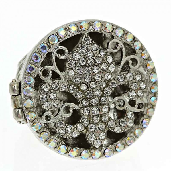 Fleur De Lis Stretch Ring
