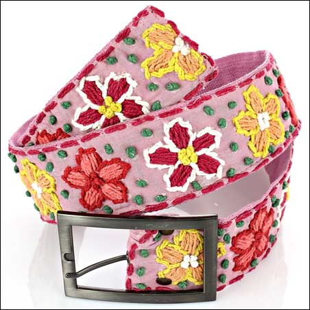 Fashion Flower Handmade Belt