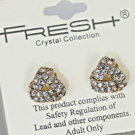 Fashion Rhinestone Post Earrings