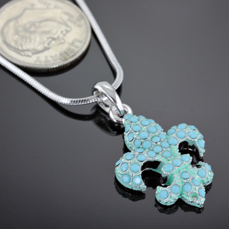 Fleur De Lis Pendant Necklace