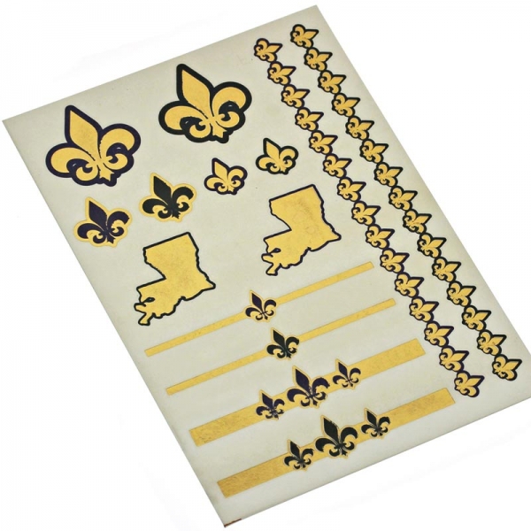 Fashion Fleur De Lis 4pcs Tattoos
