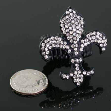Fleur De Lis Stretch Ring