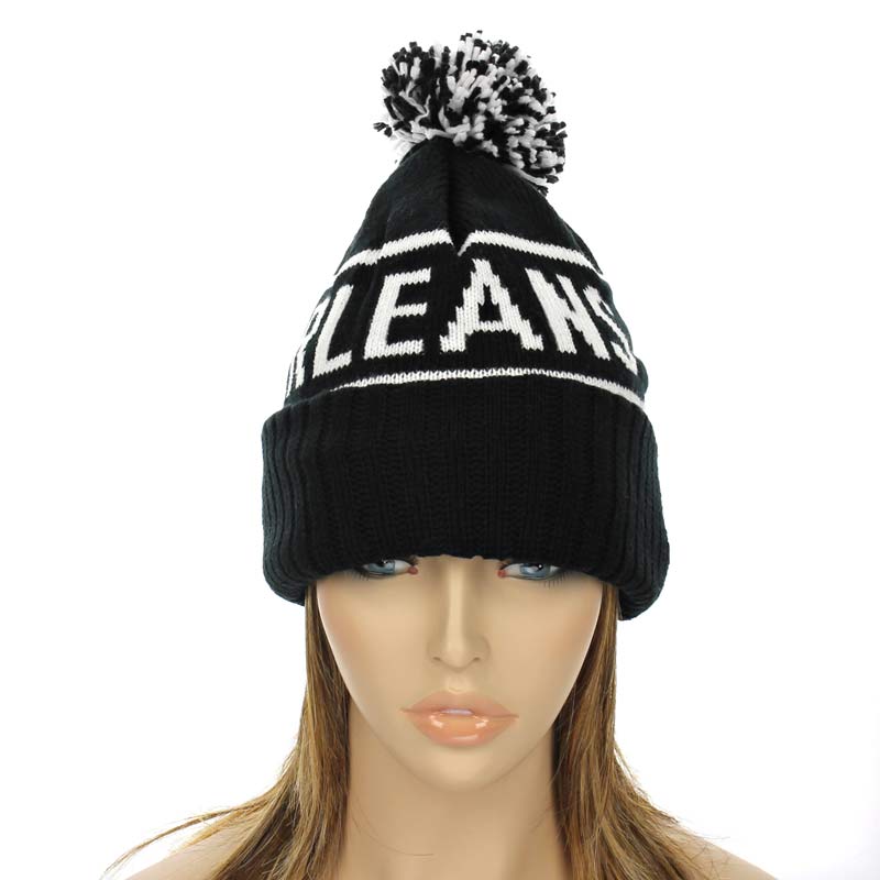 Fashion New Orieans Knit Beanie