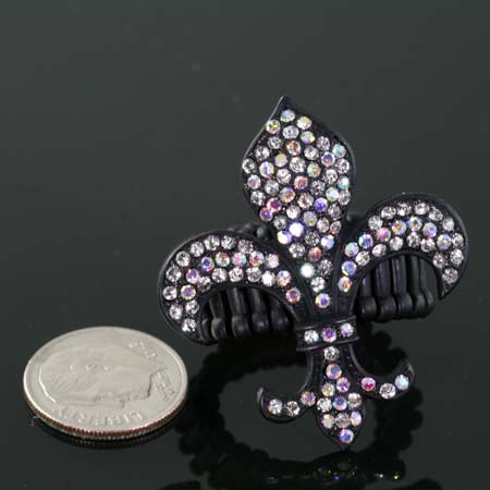 Fleur De Lis Stretch Ring