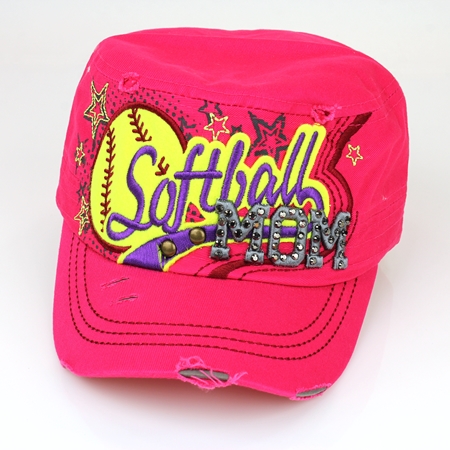 Sports "Softball MOM" Cap