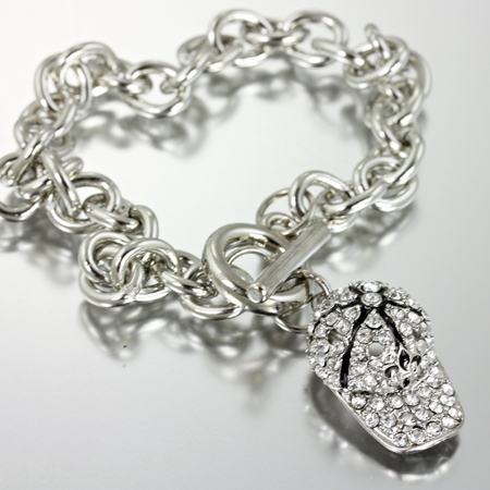 Fleur De Lis Charm Bracelet