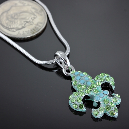 Fleur De Lis Pendant Necklace