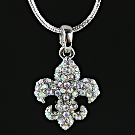 Fleur De Lis Pendant Necklace