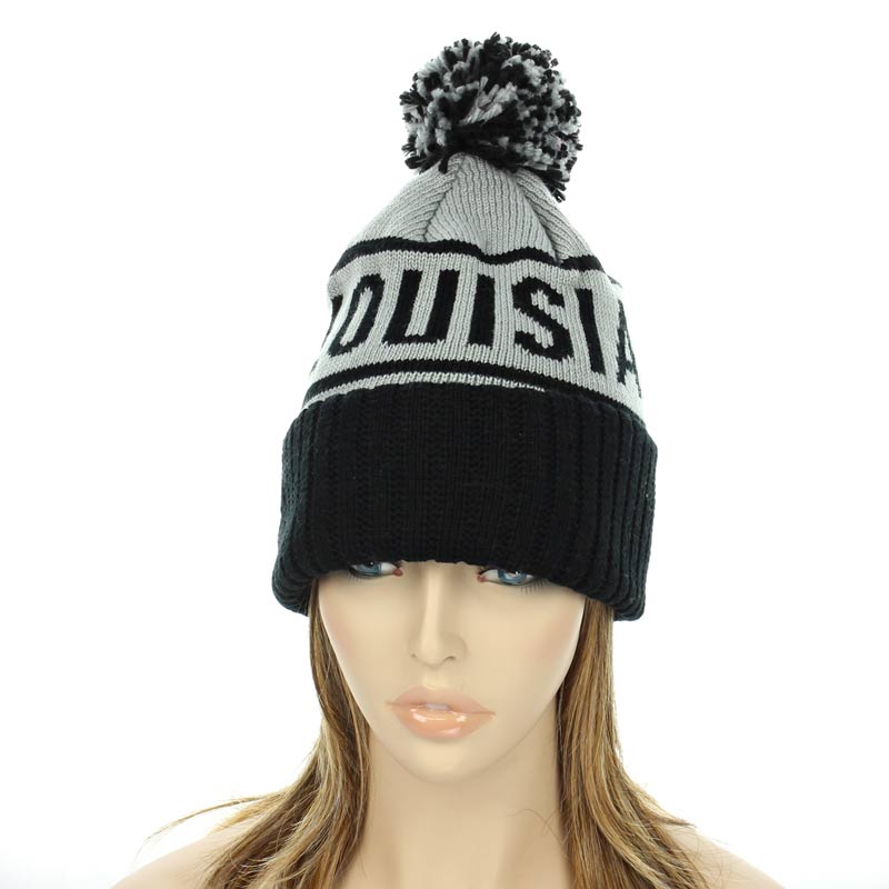 Fashion Louisiana Knit Beanie