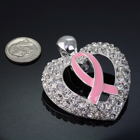 Pink Ribbon Pendant