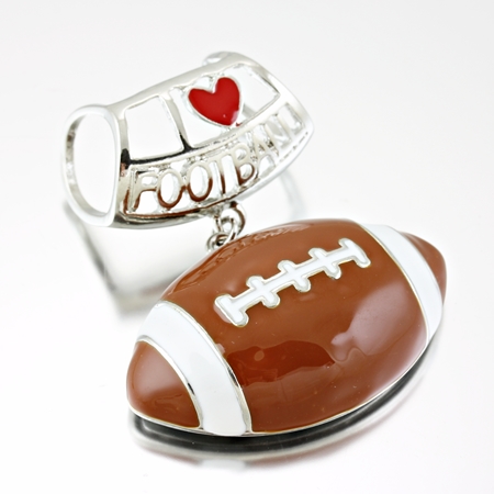 Football Scarf Ring