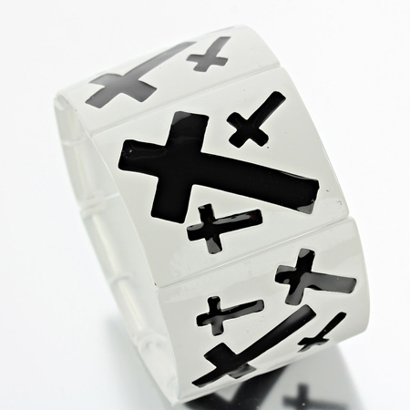 Cross Stretch Bracelet