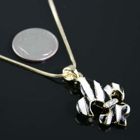 Fleur De Lis Pendant Necklace