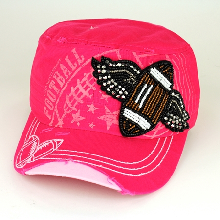 Sports "Football w/Wings" Cap
