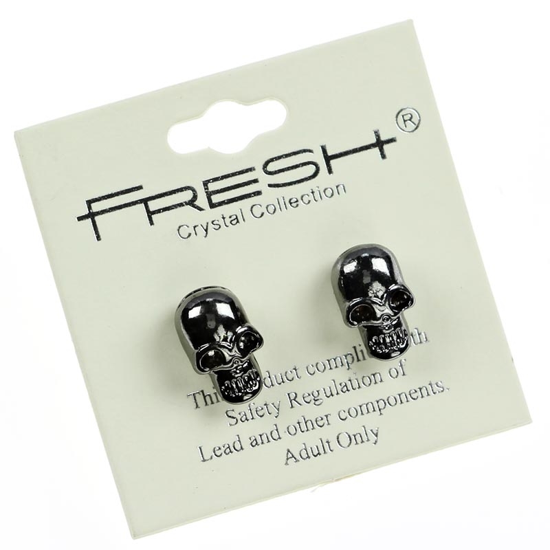 Skull Post Earrings